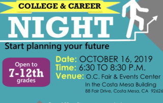 College4Careers College Admissions Counseling Newport Mesa Unified High School District Collage Night