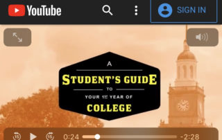 College4Careers College Admissions Counseling Student's Guide to 1st Year of College